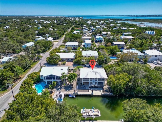 29051 Magnolia Ln, Big Pine Key, FL 33043 - birds eye view of property with a water view