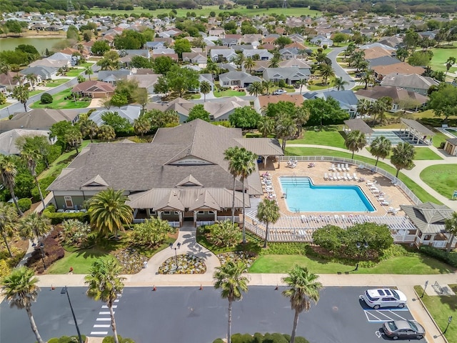 2111 Harston Trl, The Villages, FL 32162 - aerial view featuring a residential view