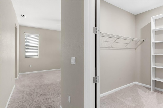 6003 Nightjar Ct, Okahumpka, FL 34762 - spacious closet featuring visible vents and carpet