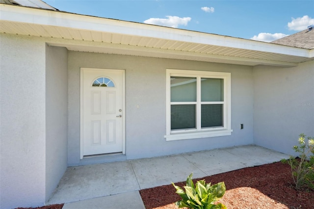 2575 SE 75th Blvd, Bushnell, FL 33513 - entrance to property with stucco siding