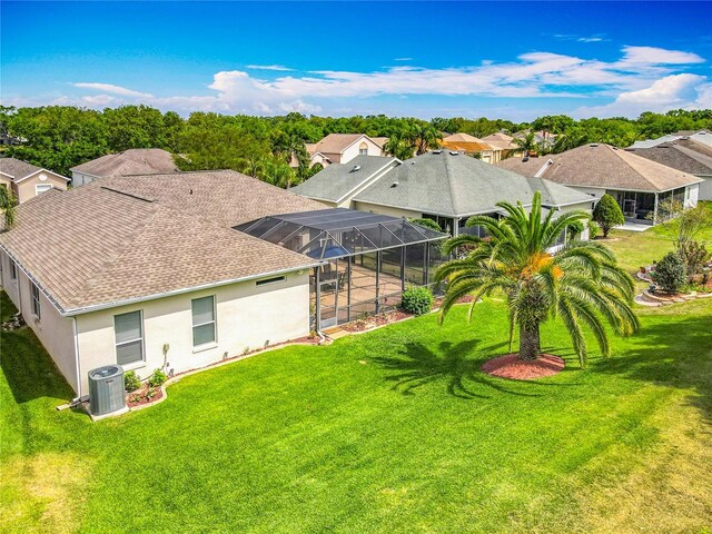 25545 Laurel Valley Rd, Leesburg, FL 34748 - drone / aerial view featuring a residential view