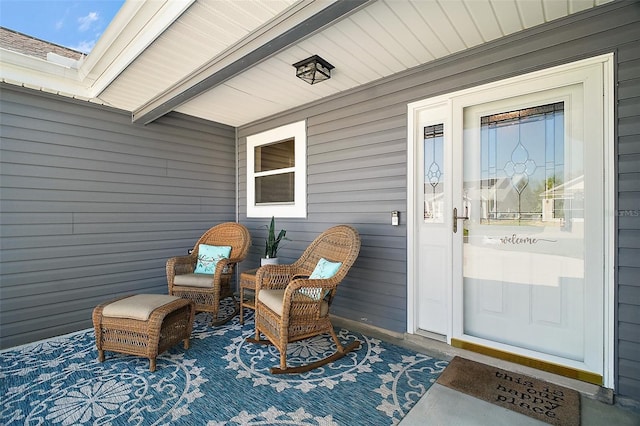 2142 Margarita Dr, The Villages, FL 32159 - doorway to property with covered porch