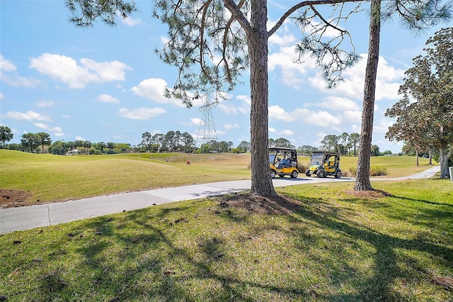 2142 Margarita Dr, The Villages, FL 32159 - view of yard featuring concrete driveway