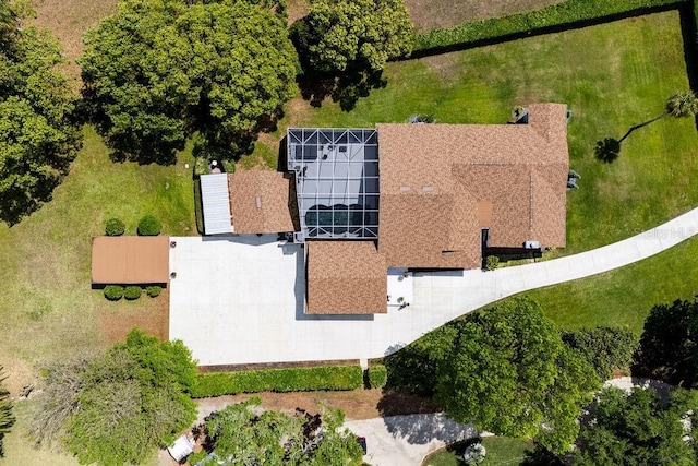 11619 Lane Park Rd, Tavares, FL 32778 - view from above of property