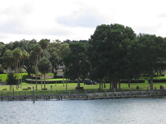 view of water feature