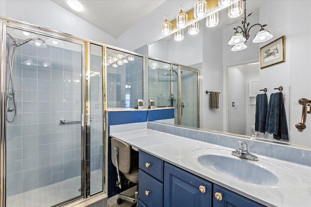 1917 Peachtree Ave, The Villages, FL 32162 - full bathroom with vanity and a stall shower