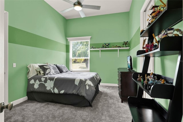 13112 Luntz Point Ln, Windermere, FL 34786 - carpeted bedroom featuring baseboards and ceiling fan