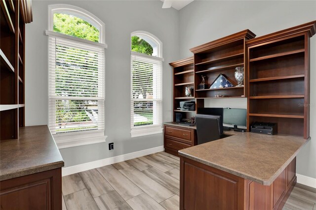 13112 Luntz Point Ln, Windermere, FL 34786 - unfurnished office with baseboards