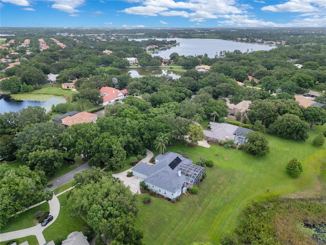 13112 Luntz Point Ln, Windermere, FL 34786 - aerial view of a large body of water and a tree filled landscape
