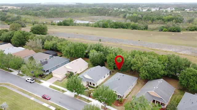 drone / aerial view featuring a residential view