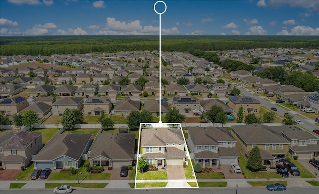 161 Williamson Dr, Davenport, FL 33897 - aerial view featuring a forest view and a residential view