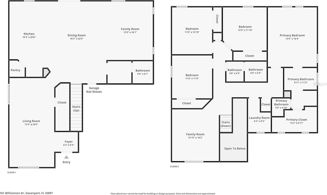 161 Williamson Dr, Davenport, FL 33897 - floor plan