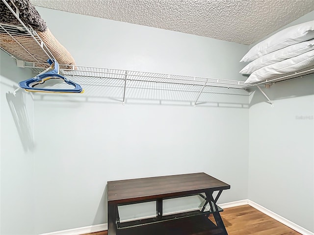 17428 SE 82nd Albemarle Ave, The Villages, FL 32162 - walk in closet with wood finished floors