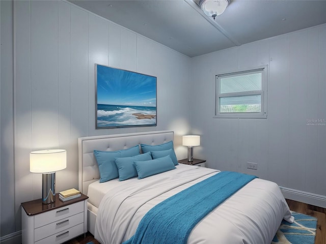 8901 SE 144th Ln, Summerfield, FL 34491 - bedroom featuring dark wood-style flooring