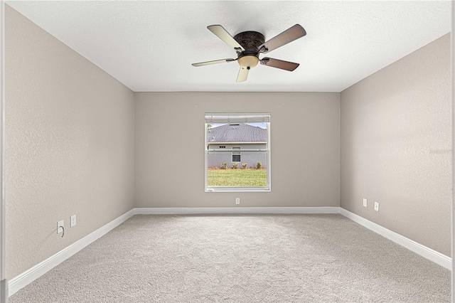 10460 Silver Maple Ave, Oxford, FL 34484 - carpeted spare room with baseboards and a ceiling fan