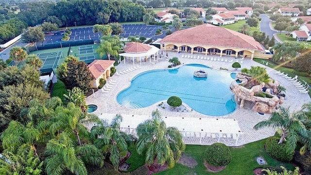 10460 Silver Maple Ave, Oxford, FL 34484 - view of property location with a pool