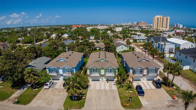 411 S 5th Ave S, Jacksonville Beach, FL 32250 - bird's eye view featuring a residential view