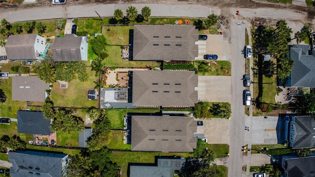 411 S 5th Ave S, Jacksonville Beach, FL 32250 - bird's eye view with a residential view