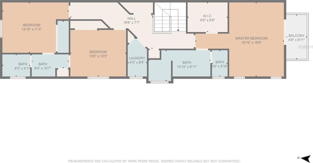 411 S 5th Ave S, Jacksonville Beach, FL 32250 - view of layout