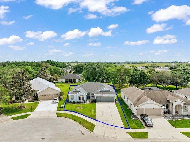3800 Woodleaf Ct, Leesburg, FL 34748 - aerial view of residential area