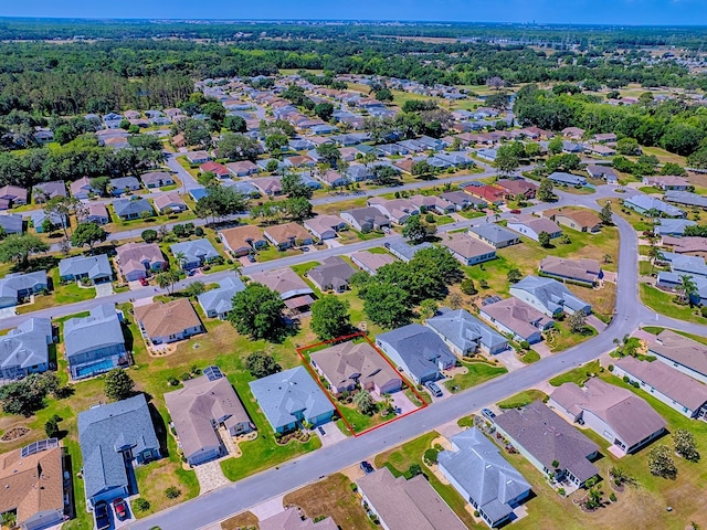 910 Eagles Lndg, Leesburg, FL 34748 - aerial view of property's location featuring nearby suburban area