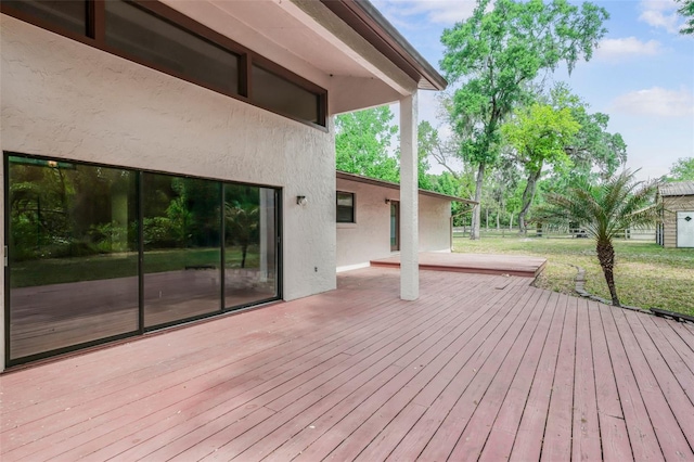 8640 E Henderson Trl, Inverness, FL 34450 - view of deck