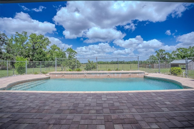 15141 Farm Rd, Groveland, FL 34736 - view of swimming pool featuring fence and a fenced in pool