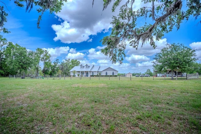 15141 Farm Rd, Groveland, FL 34736 - view of yard featuring fence