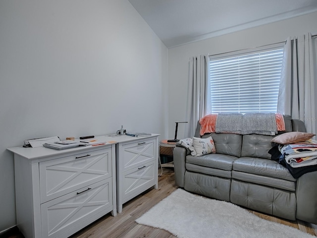 1010 Ventura Dr, The Villages, FL 32159 - interior space featuring light wood-type flooring and lofted ceiling