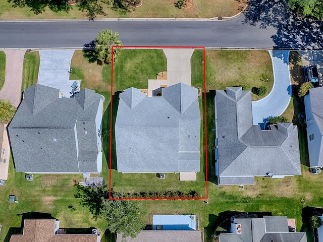 1010 Ventura Dr, The Villages, FL 32159 - bird's eye view featuring a residential view
