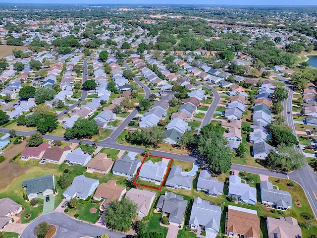 1010 Ventura Dr, The Villages, FL 32159 - drone / aerial view with a residential view