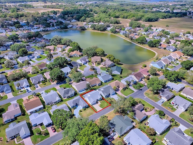 1010 Ventura Dr, The Villages, FL 32159 - bird's eye view featuring a residential view