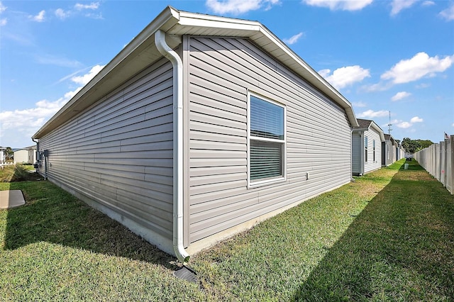 6248 Siverson Ter, The Villages, FL 32163 - view of property exterior featuring fence and a yard