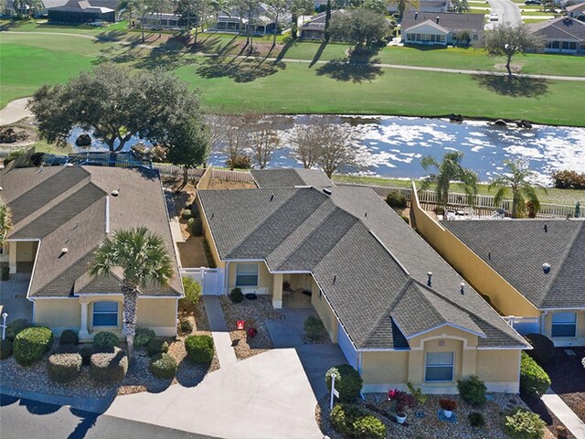 3325 Archer Ave, The Villages, FL 32162 - aerial view of residential area with a nearby body of water