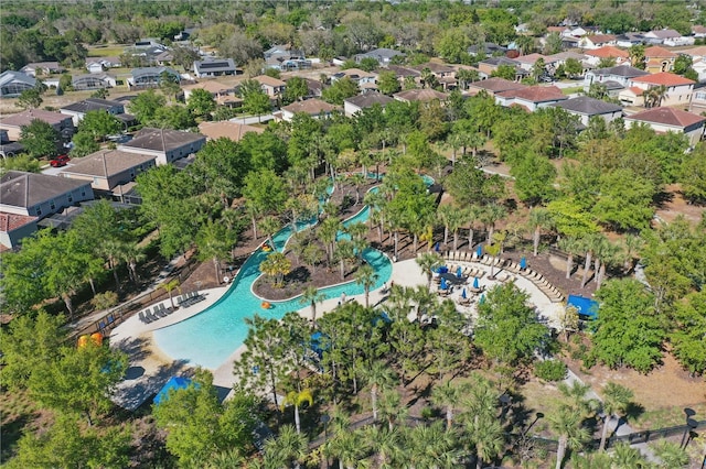 drone / aerial view