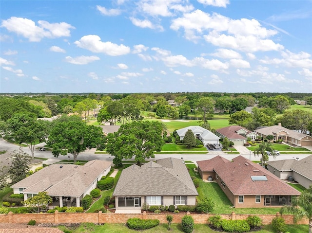 birds eye view of property featuring a residential view