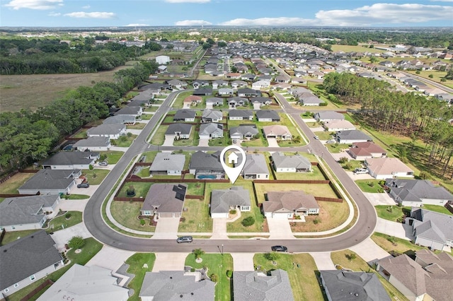 3329 Boyd Cir, Oxford, FL 34484 - aerial view of property and surrounding area featuring nearby suburban area