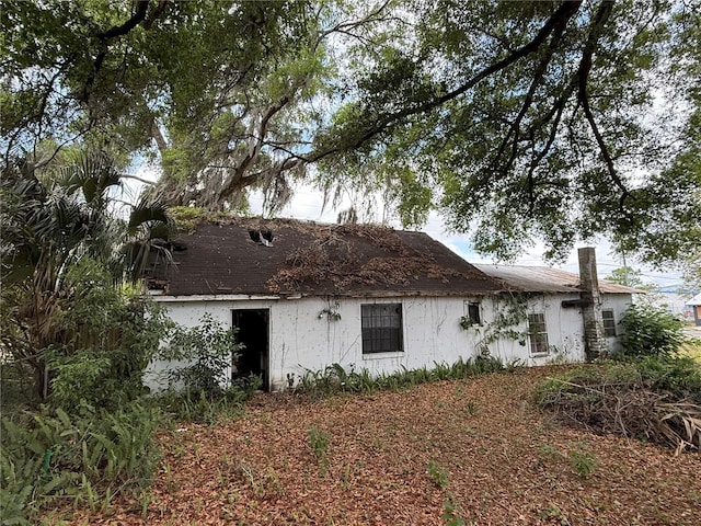 view of back of house