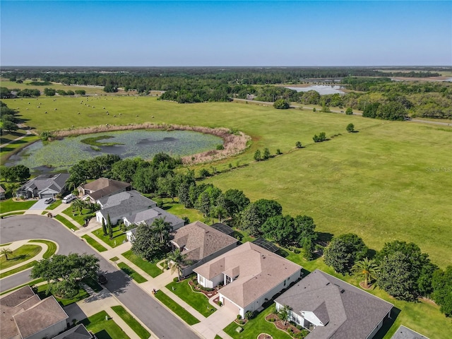 25523 Maurepas Ln, Leesburg, FL 34748 - drone / aerial view with a water view