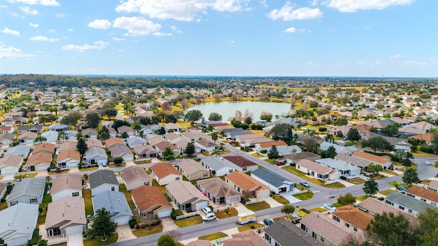 312 Emmalee Pl, The Villages, FL 32162 - drone / aerial view featuring a water view