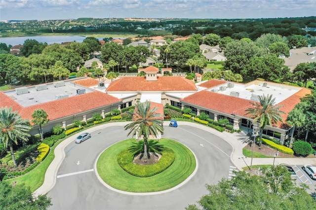 3603 Westerham Dr, Clermont, FL 34711 - bird's eye view with a water view