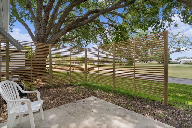 1358 E Schwartz Blvd, The Villages, FL 32159 - view of yard featuring a patio and fence