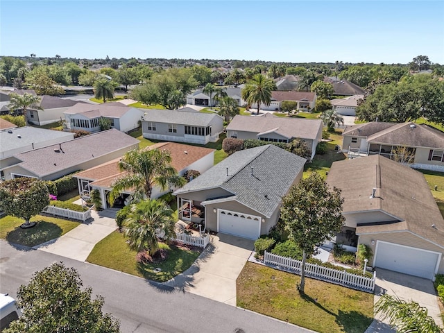 birds eye view of property featuring a residential view