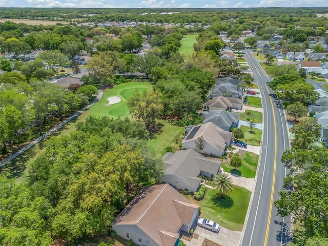 511 Chula Vista Ave, The Villages, FL 32159 - bird's eye view featuring golf course view and a residential view