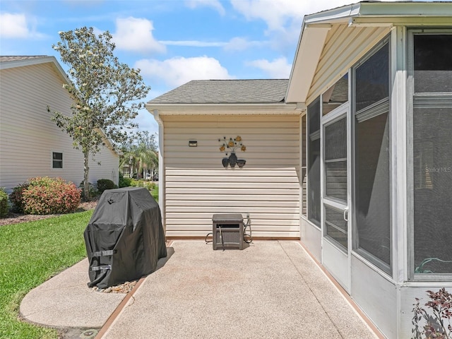 511 Chula Vista Ave, The Villages, FL 32159 - view of patio / terrace featuring area for grilling