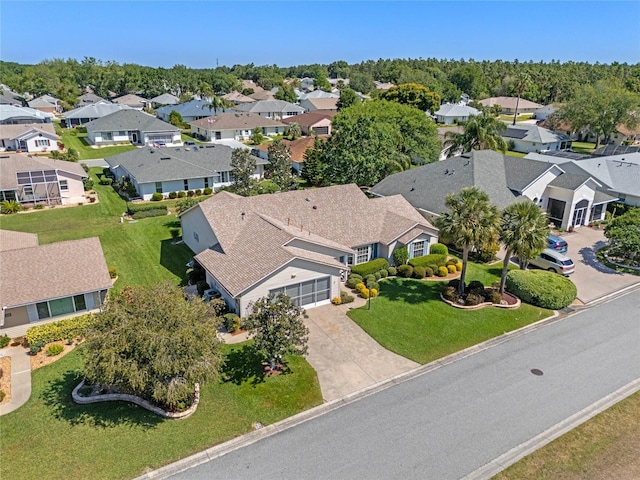 6608 Borg, Leesburg, FL 34748 - drone / aerial view featuring a residential view