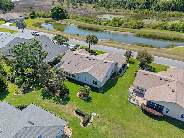 6608 Borg, Leesburg, FL 34748 - birds eye view of property with a water view and a residential view