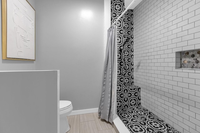 10901 Island Grove Rd, Clermont, FL 34711 - full bath with a shower stall and toilet