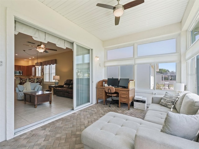 17787 SE 114th Ave, Summerfield, FL 34491 - sunroom with visible vents