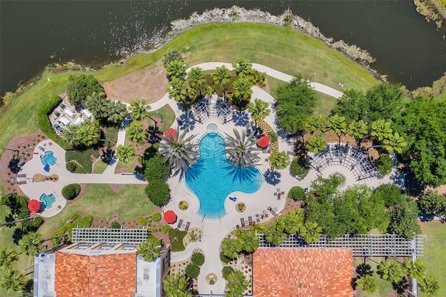 2129 Palm Tree Dr, Poinciana, FL 34759 - bird's eye view